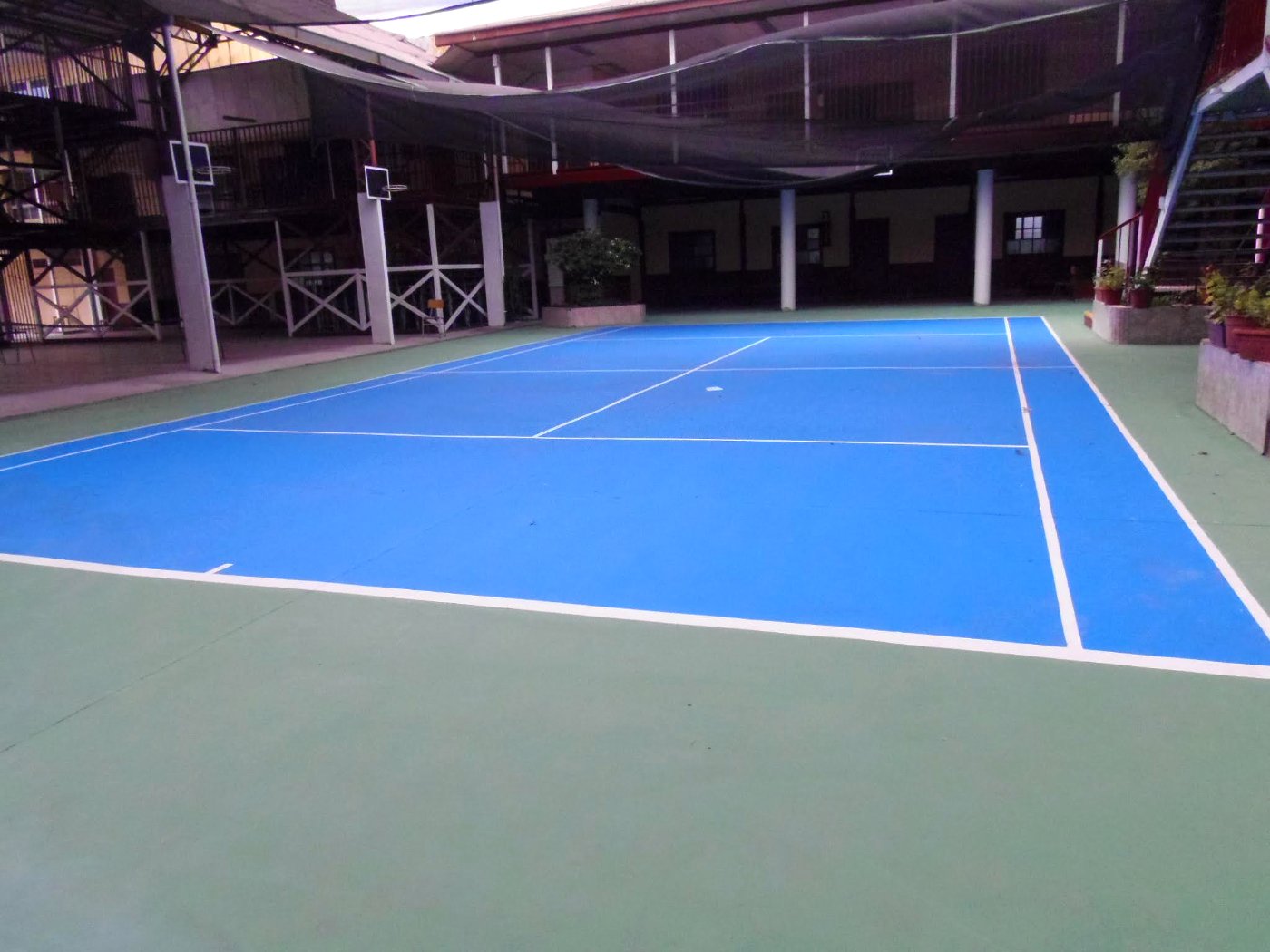 Cancha deportiva del colegio